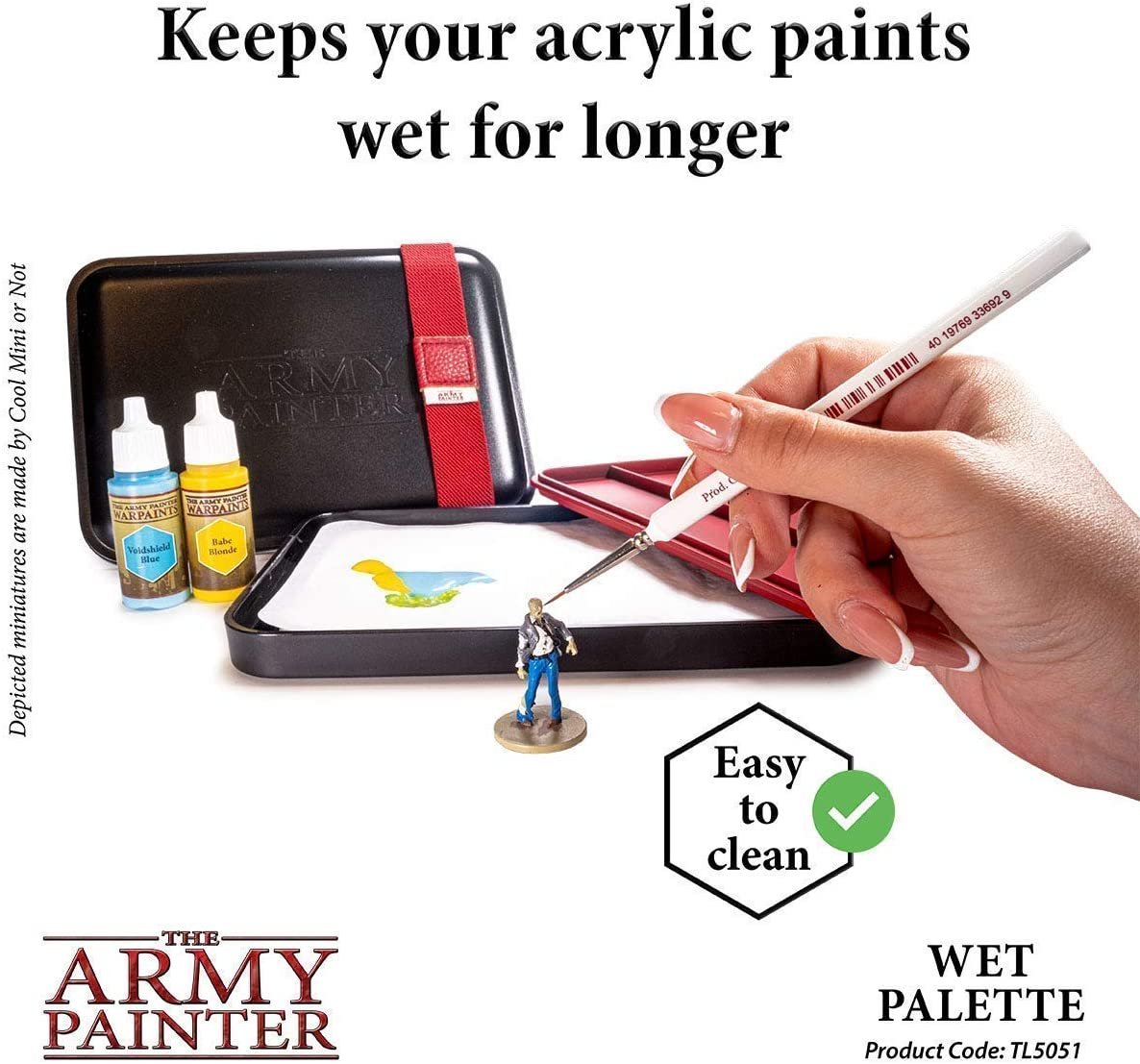 The Army Painter - D&D: Monsters Paint Set - Wet Palette - Hydro Pack Bundle