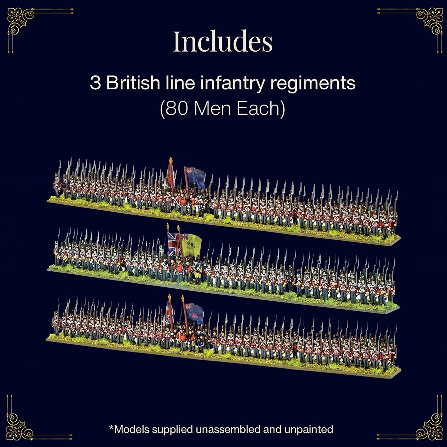 Black Powder Epic Battles- Waterloo: British Infantry Brigade