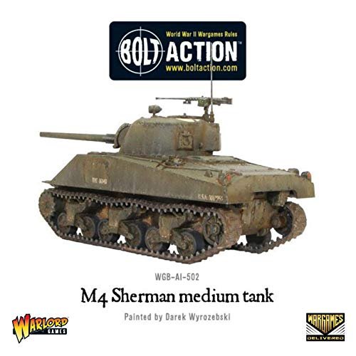 Bolt Action - USA: M4 Sherman Medium Tank, 3-Pack