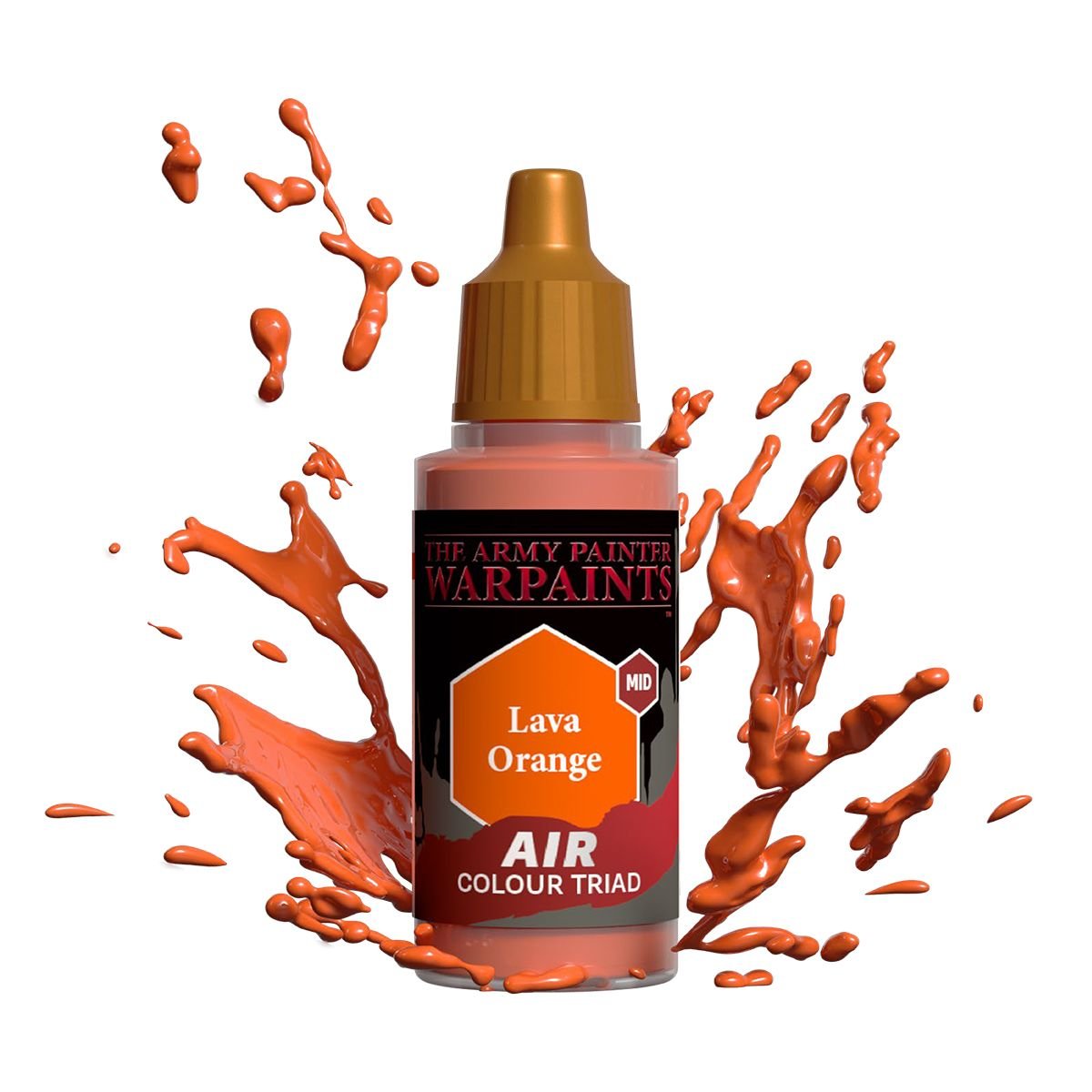 The Army Painter - Warpaints Air: Lava Orange (18ml/0.6oz)