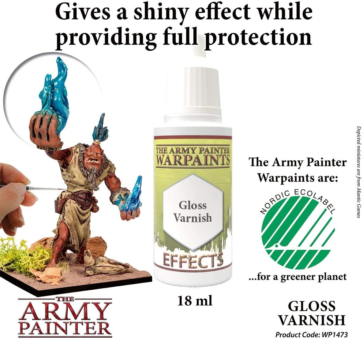 The Army Painter - Warpaints Effects: Gloss Varnish (18ml/0.6oz)