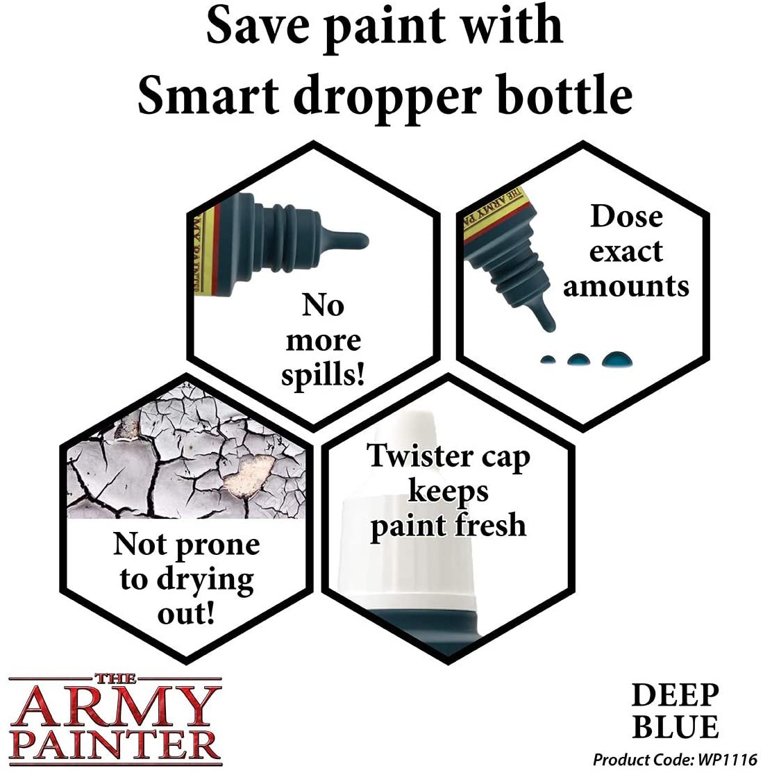 The Army Painter - Warpaints: Deep Blue (18ml/0.6oz)