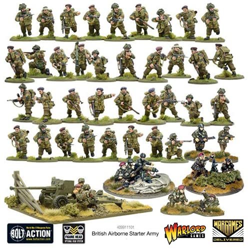 Bolt Action: British Airborne Starter Army Set + Digital Guide: Armies of Great Britain