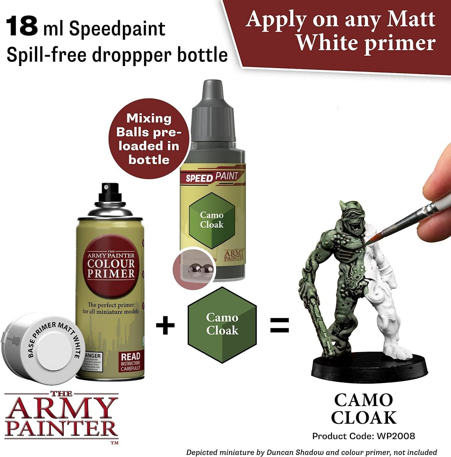 The Army Painter - Speedpaints: Camo Cloak (18ml/0.6oz)