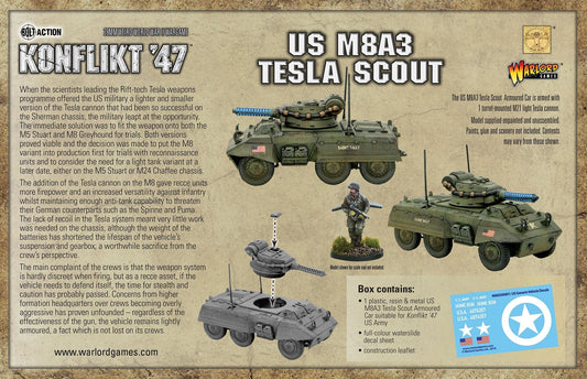 Konflikt' 47 - USA: M8A3 Tesla Scout