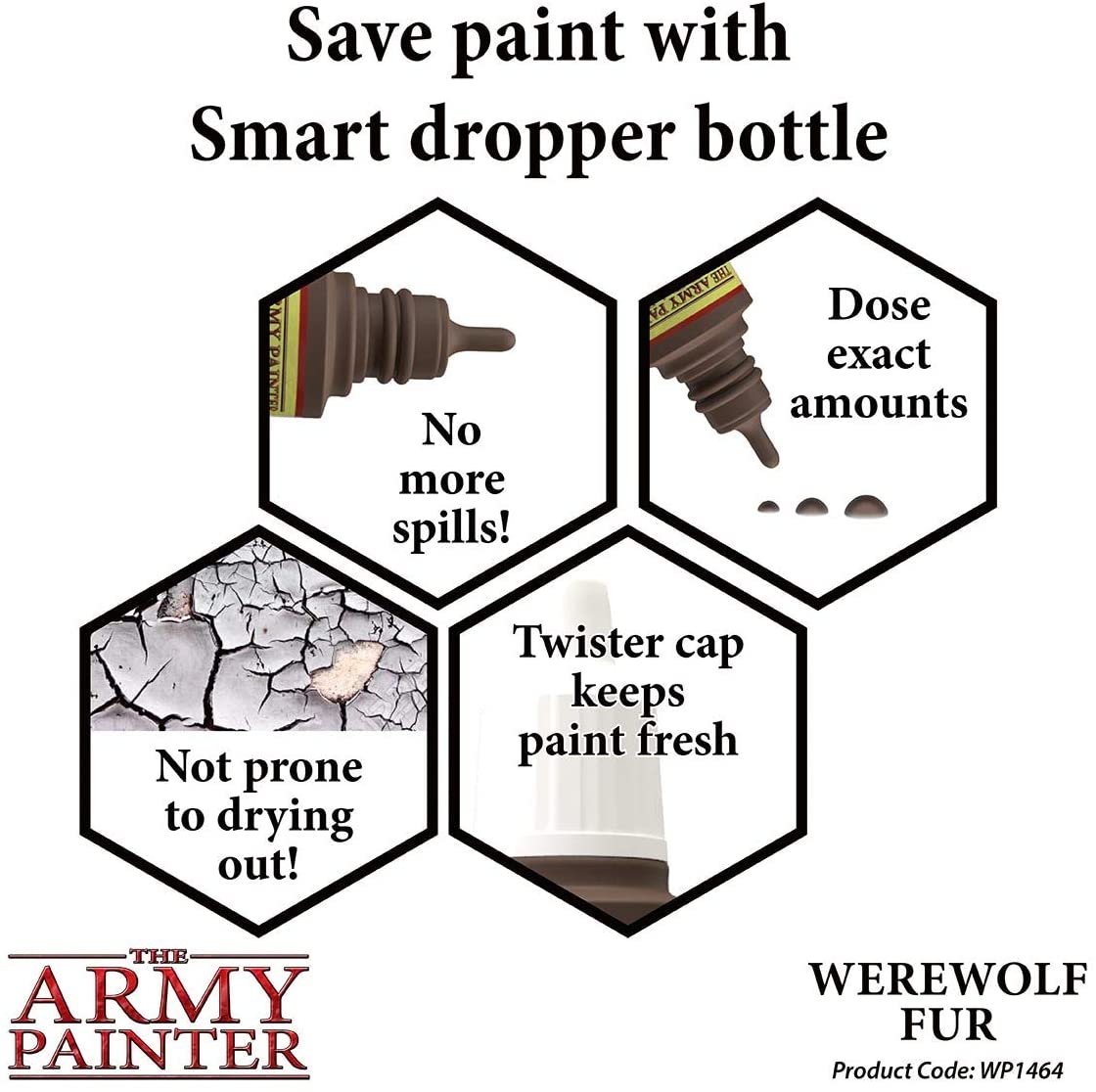 The Army Painter - Warpaints: Werewolf Fur (18ml/0.6oz)