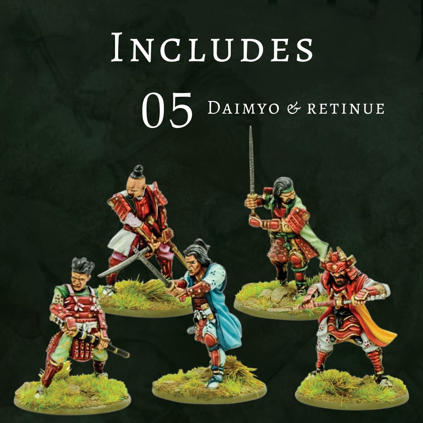 Warlords of Erehwon: Daimyo & Retinue