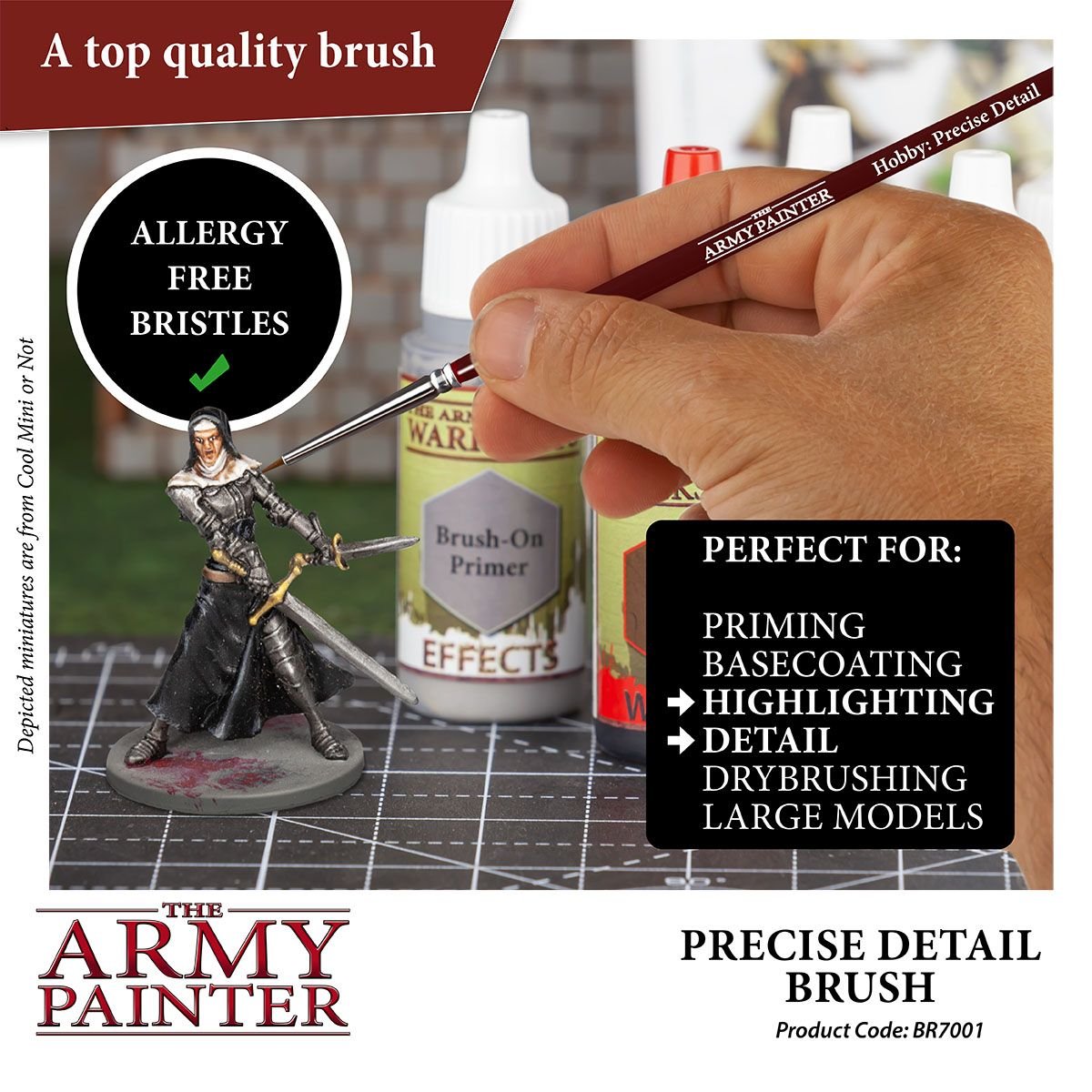 The Army Painter - Hobby Brush: Precise Detail Brush