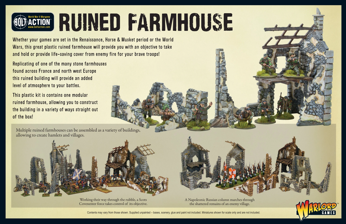 Bolt Action -  Ruined Farmhouse