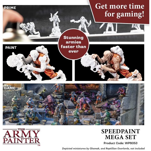 The Army Painter - Speedpaint Mega Paint Set Brush Combo