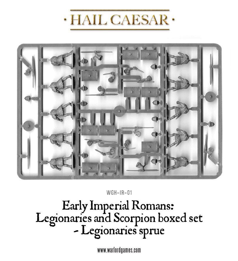 Hail Caesar - Romans: Early Imperial Romans: Legionaries and Scorpion Boxed Set