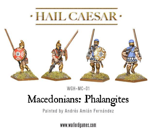 Hail Caesar - Aegean States: Macedonians: Phalangites Plastic Set
